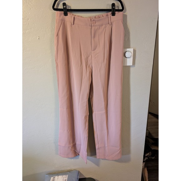 Pants - NWT Pink Womens Trouser pants size XL